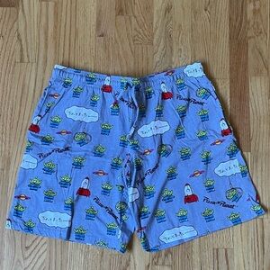 New Disney Pixar Toy Story Men’s Sleep Shorts Size Large